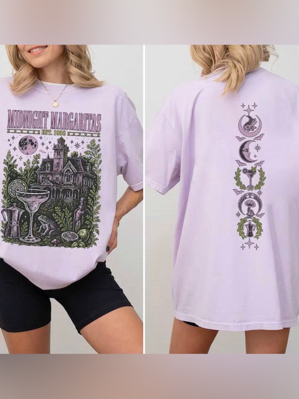 The midnight margaritas shirt 2 side
